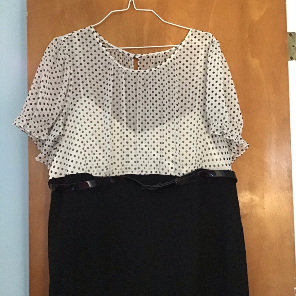 Black and white Dress